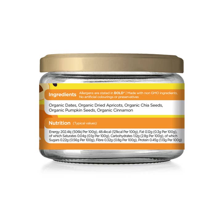 The Nutty Group Ltd - Wholesale Fruit snacks - Apricot & Chia Seed Nutty Nibbles 40g 1