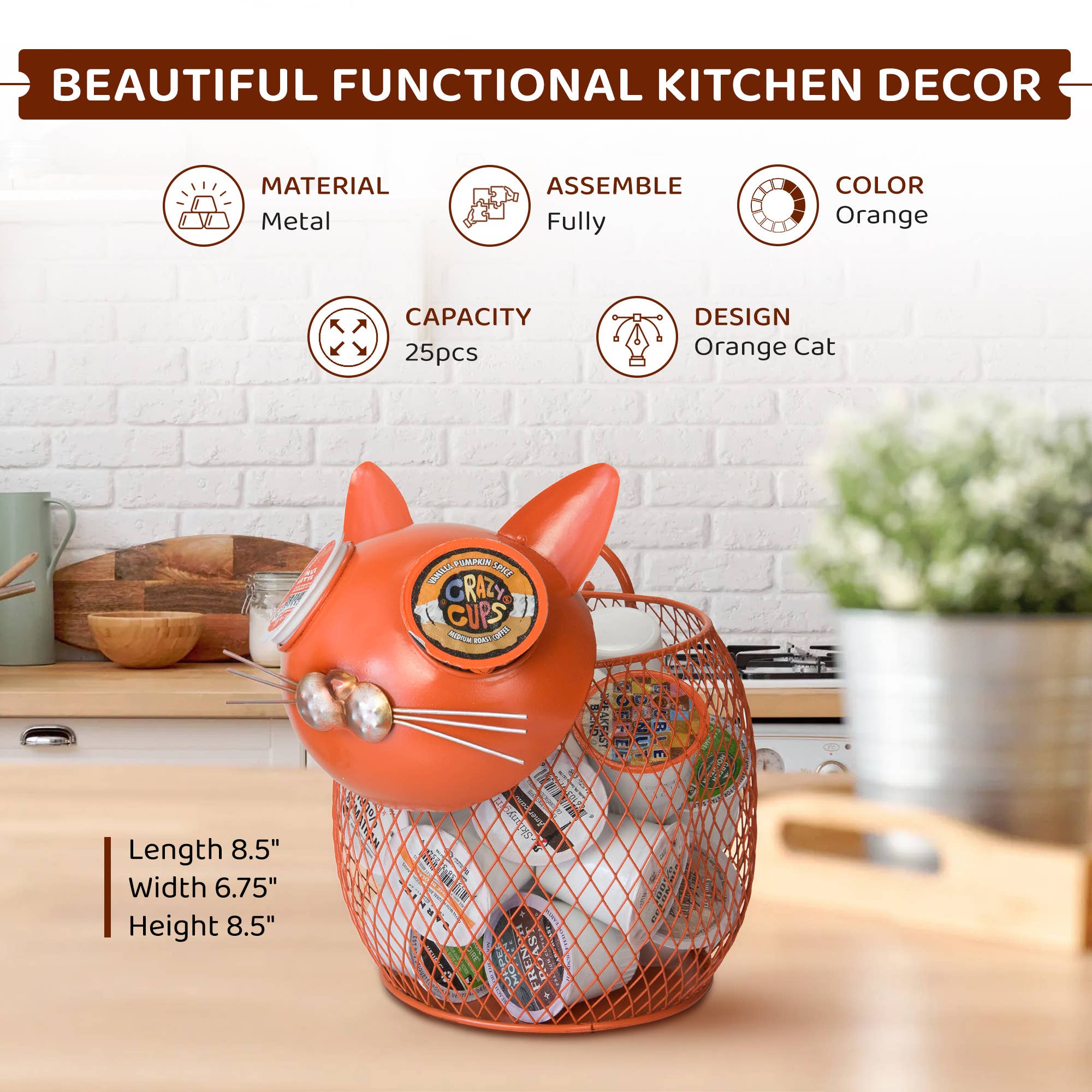 MADE EASY KIT - Wholesale Kitchen Storage/Organizer - Made Easy Kit Coffee Pod Organizer - Home Functional Décor37