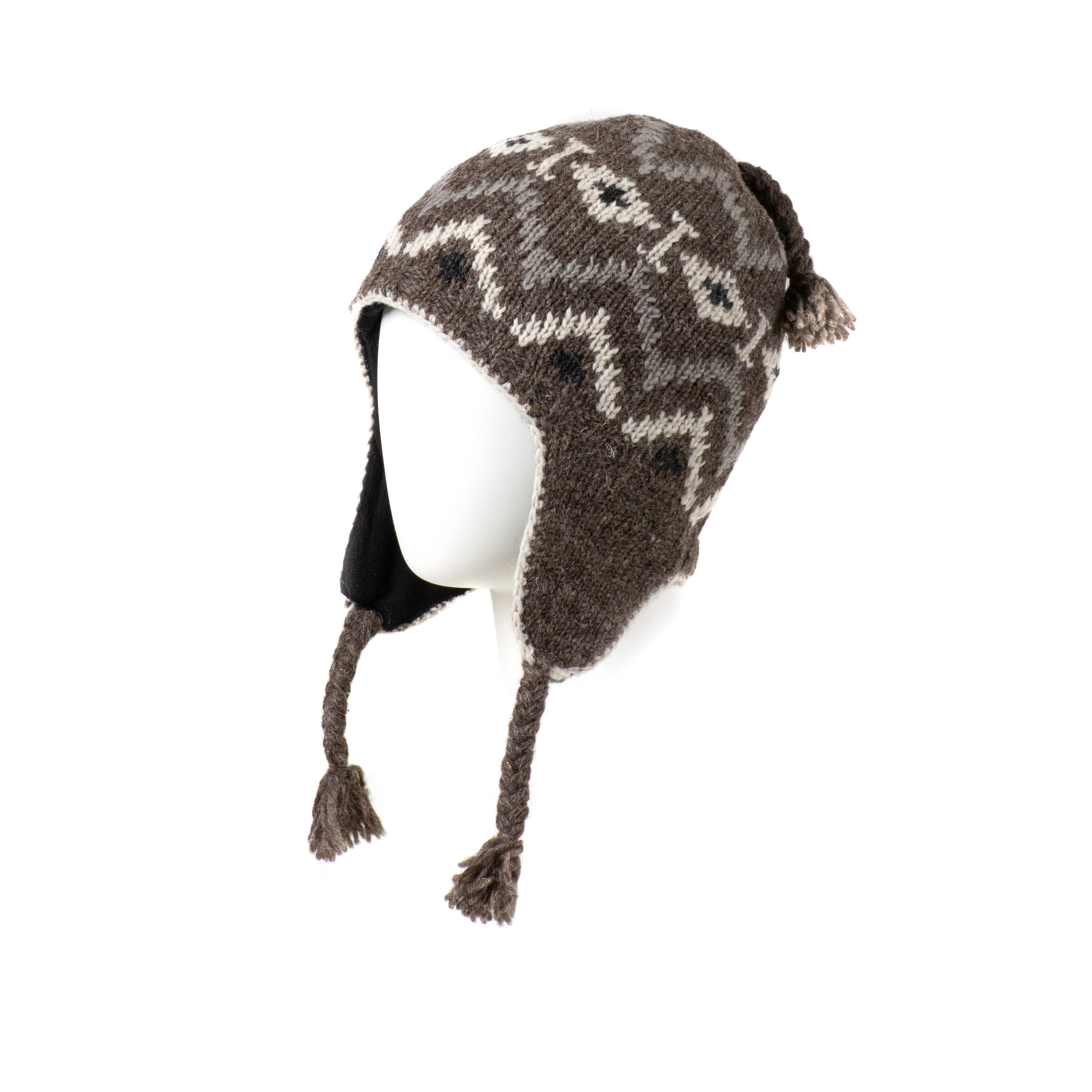 Lost Horizons Canada - Wholesale Beanie - Men's - Jensen Wool Knit Earflap Hat1