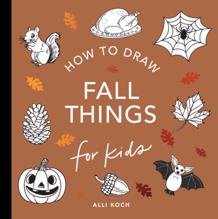 Penguin Random House LLC - Wholesale Display Book - How To Draw Fall Things0