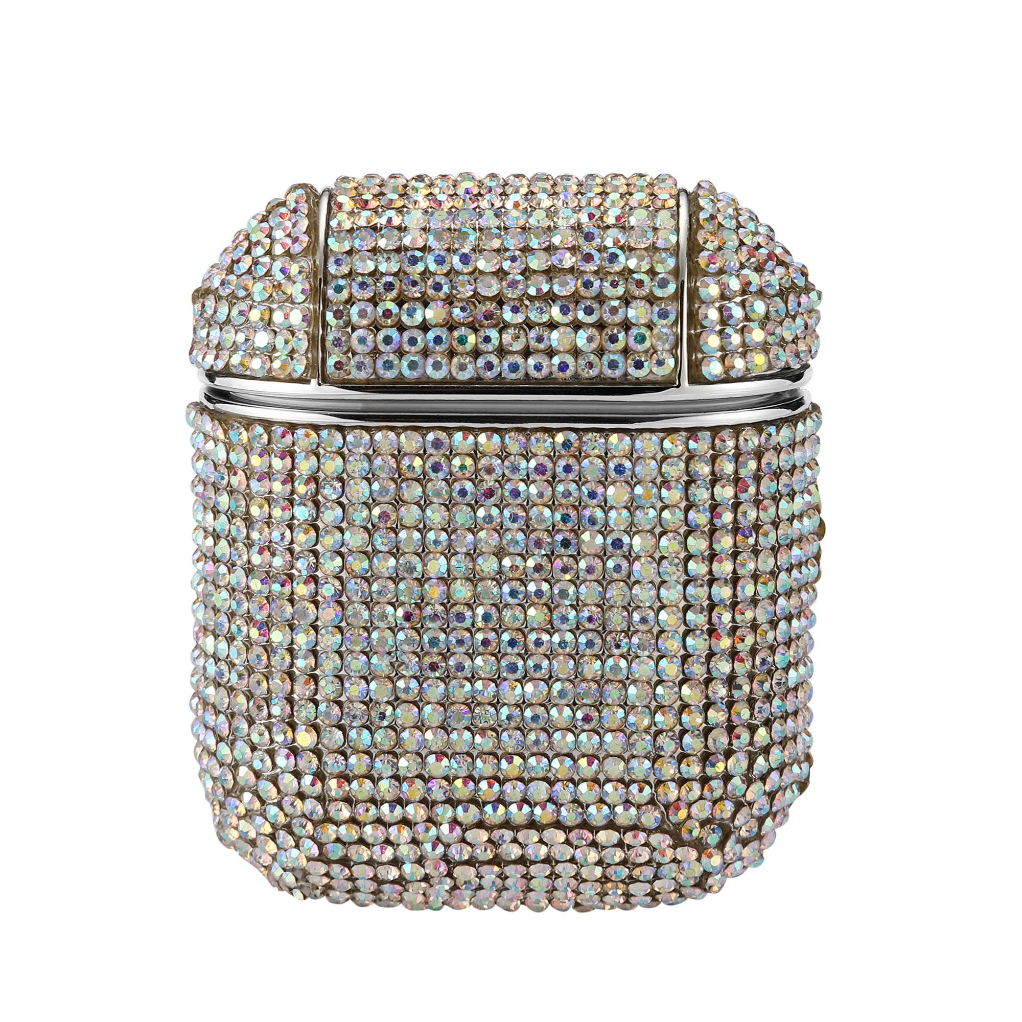 LAX Gadgets - Wholesale Earphone/Headphone Case - Unisex - Apple AirPods 2 Shiny Rhinestone Case with Retail Pack1