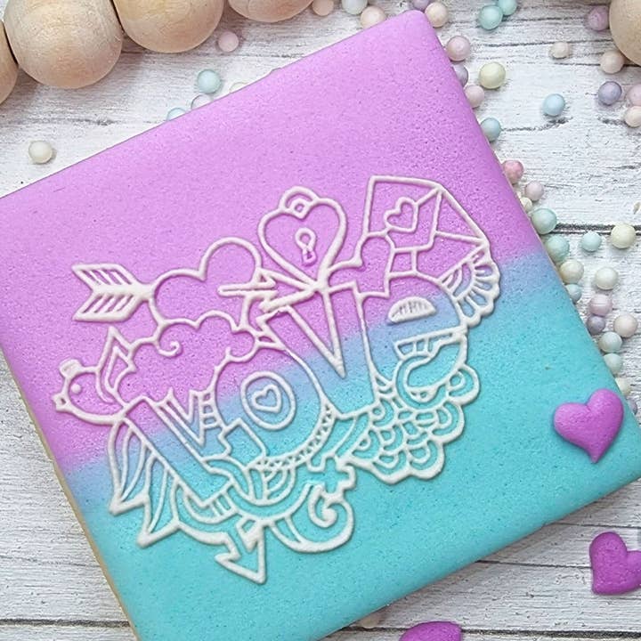 Goffratore fondente per San Valentino, incisore per biscotti per la vendita all'ingrosso da parte di Make and Fun