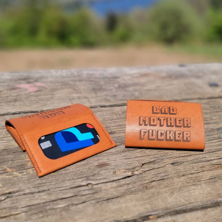 Bad Mother Fucker - Portafoglio per la vendita all'ingrosso da parte di Thread & Leather