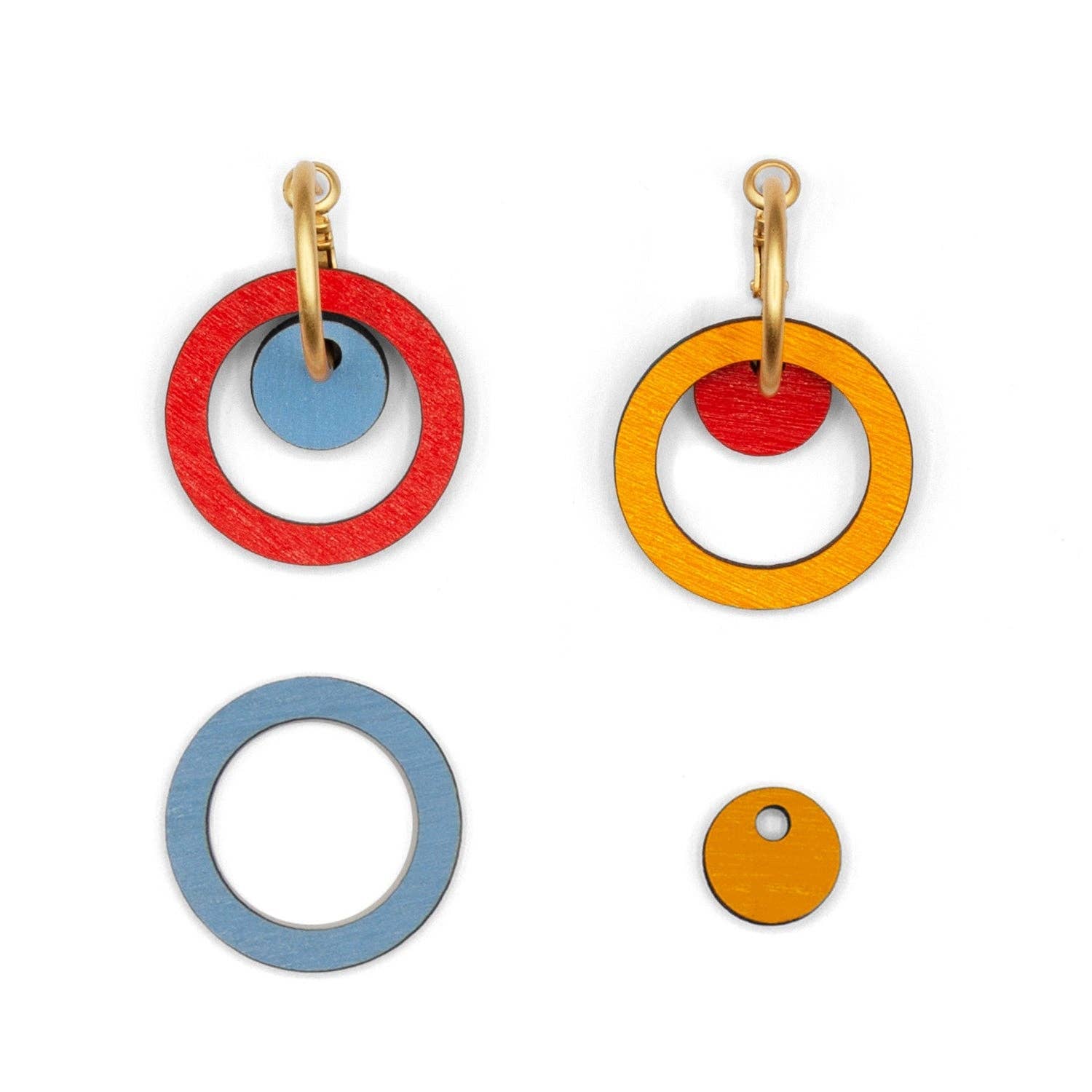 Materia Rica - Wholesale Dangle Earrings - Circles & hoops2