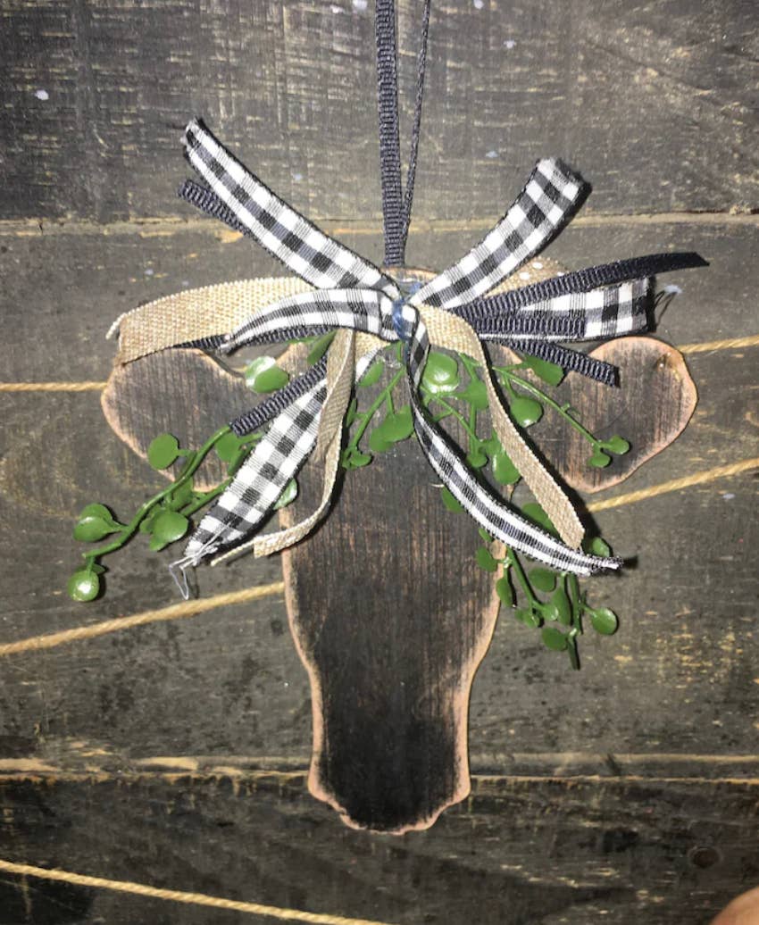 Muddy Water Refinery - Vente Objets de décoration - Ornement tête de vache4