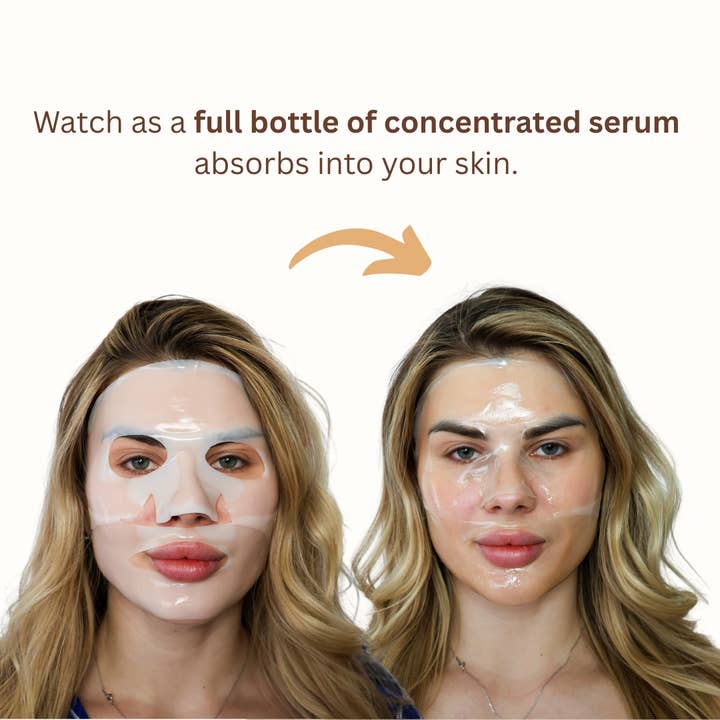 Maskeraide - Wholesale Skincare Face Mask - Vitamin C Melting Mask | Hydrogel Mask