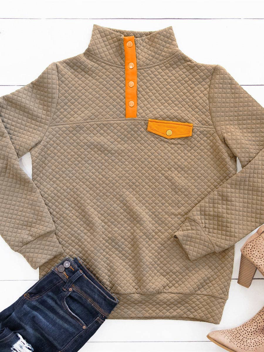 Tickled Teal - Wholesale Sweatshirt - Dames - Kennedy gewatteerde trui7