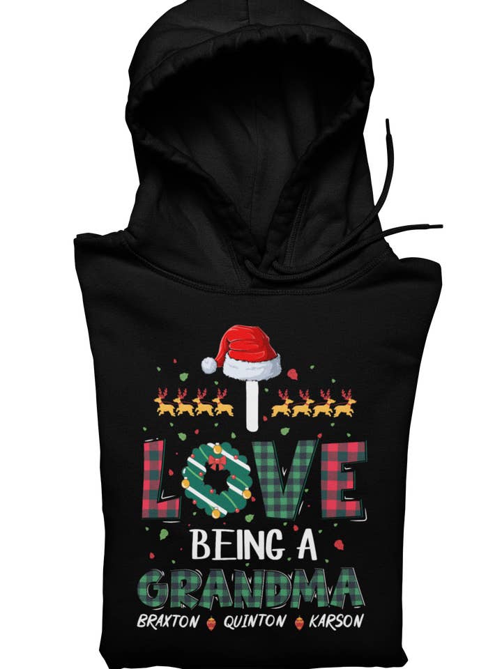 Älskar att vara farmor Hoodie för wholesale av Genesis Clothing Line