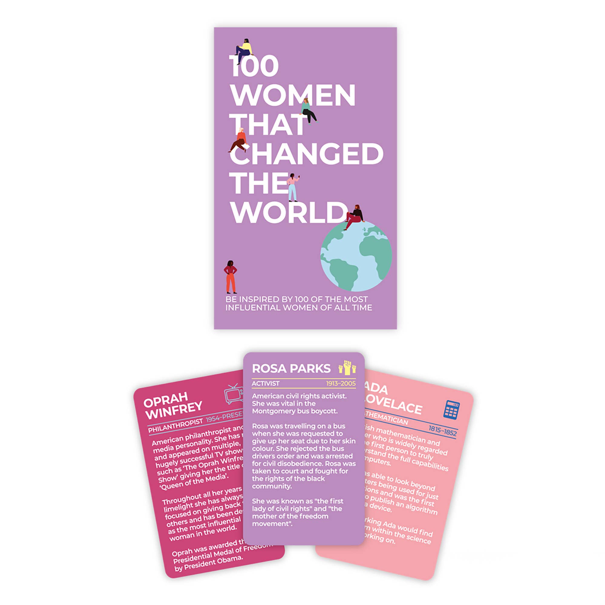 Gift Republic - Wholesale Card Game - 100 Women That Changed the World2