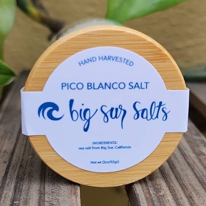 Sel de Pico Blanco pour la vente par Big Sur Salts