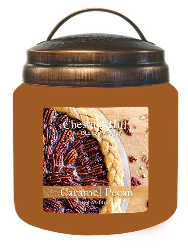 Caramel Pecan | Fall Candle for wholesale by Chestnut Hill Candle Company
