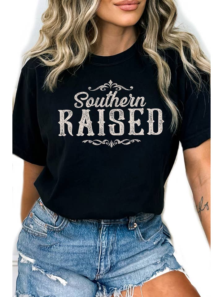 BouTeeQue Closet - Wholesale Screen Printed T-Shirt - Women's - BT1957 t Southern Raised