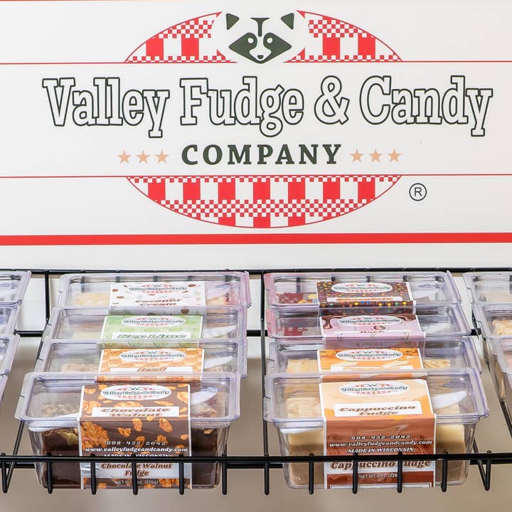 Valley Fudge & Candy - Wholesale Retailer Display - Food & Drink - Fudge Starter Kit w/Display Rack
