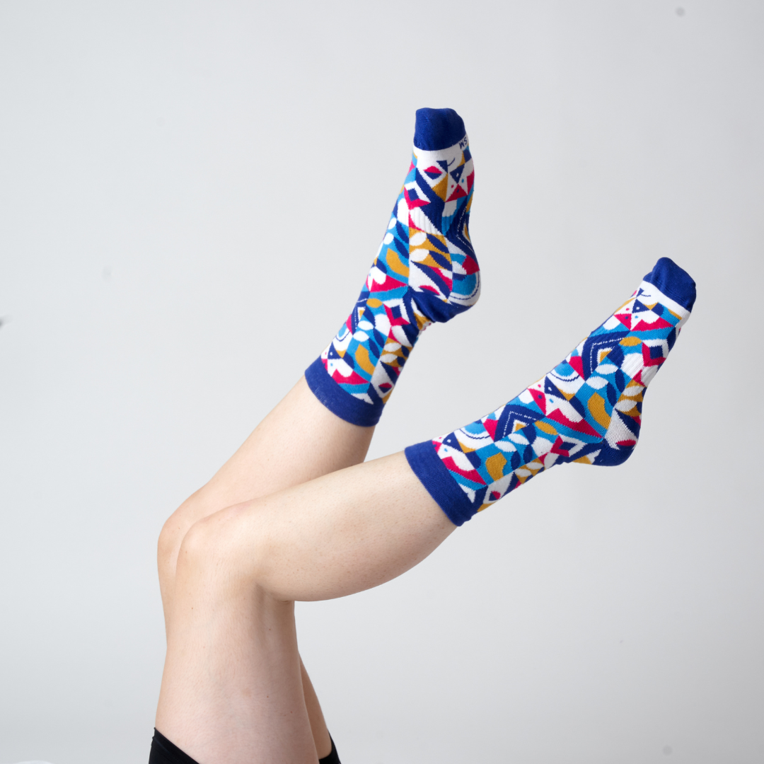 Stand4 Socks US - Wholesale Socks - Unisex - Geometric Colour Sock1