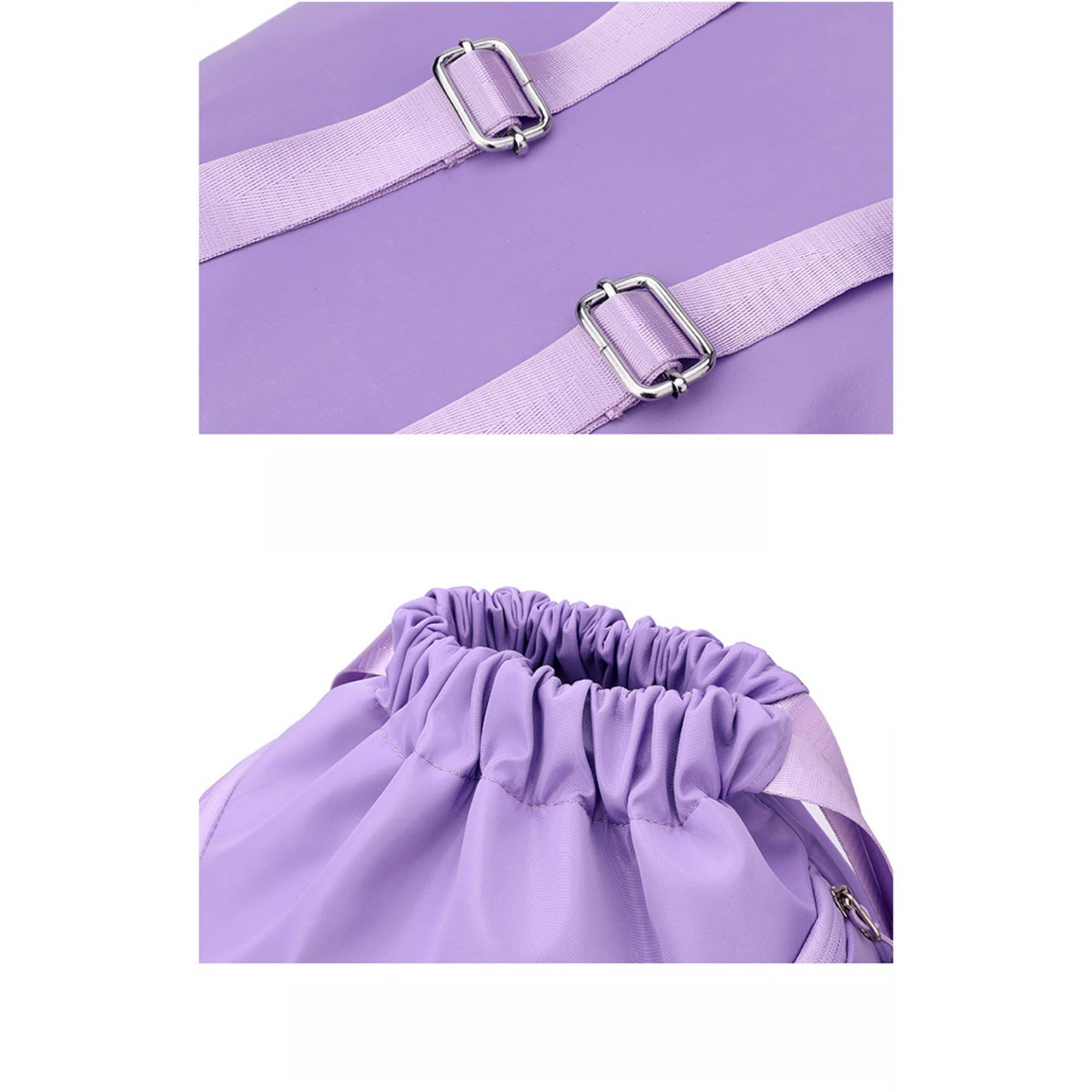 wandf - Wholesale Backpack – Women's - Fashion Drawstring Backpack Gym Bag with Shoes Compartment18