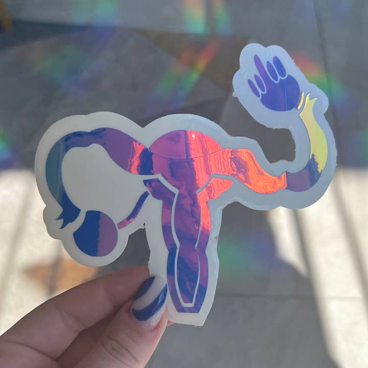 Fenster-Sonnenfänger Wütend Uterus für den Großhandel von The Spicy Creative