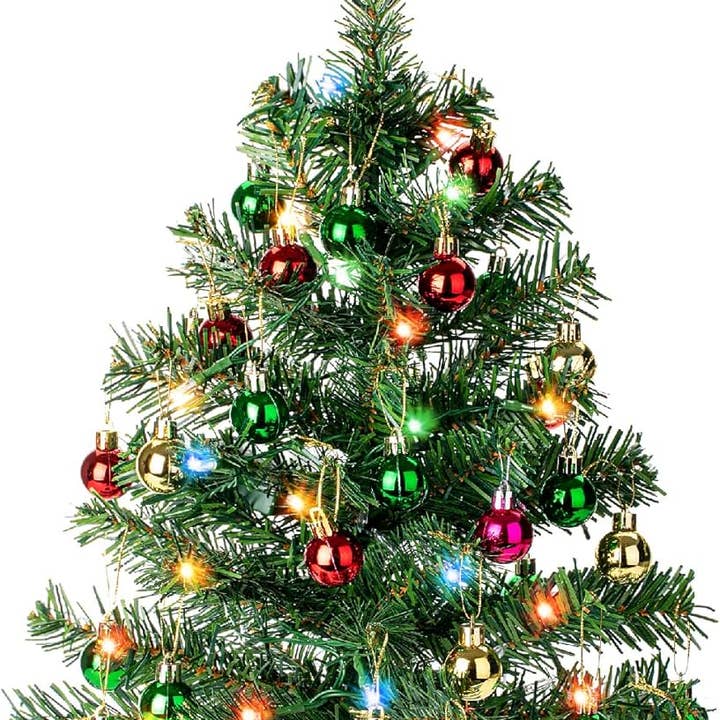 Mr. Pen- Mini julgran med 35 LED-lampor, 21", bordsjulgran liten julgran med lampor för wholesale av Mr. Pen