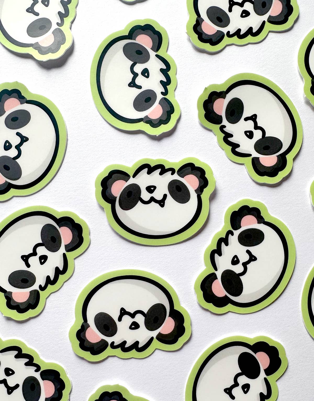 Shop Emily M - Wholesale Sticker - Panda Face Mini Sticker3