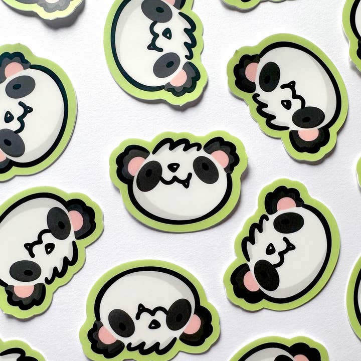 Shop Emily M - Wholesale Sticker - Panda Face Mini Sticker3