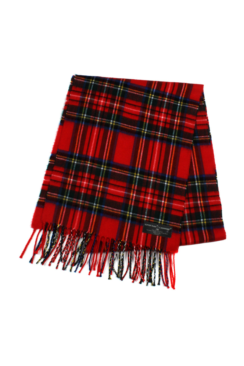 David And Young - Wholesale Scarf - Unisex - Softer than Cashmere PLAID BUFF Vegan Cashmere Touch Scarves17
