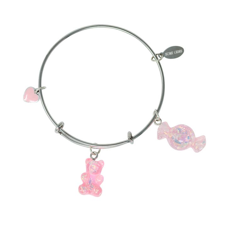 Pulseira Gummy Bear Candy Bangle por atacado de Tiny Treats and ZOMI GEMS