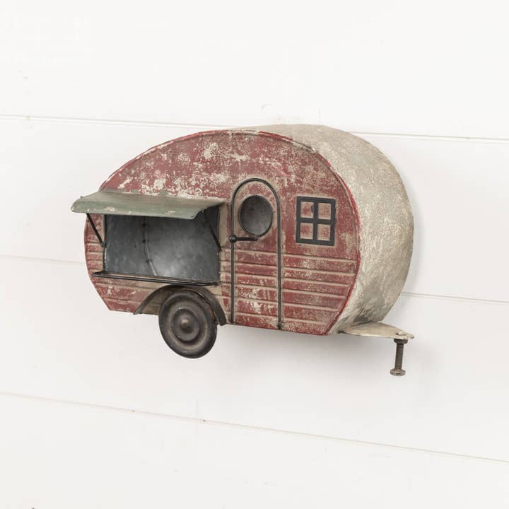 Ragon House – Großhandel Vogelhäuser – WANDMONTIERTER WOHNWAGEN-VOGELHAUS