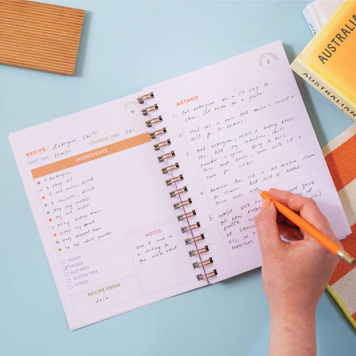 Good Tuesday (Once Upon a Tuesday) - Wholesale Journal/Diary - Recipe Book Journal A5 | Cabana Stripe | Hardcover1