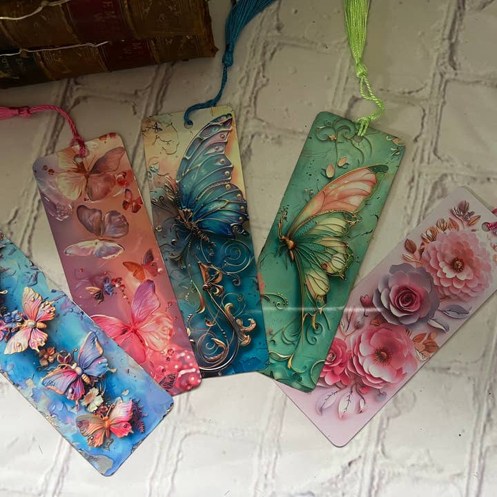 Readers Leisure - Wholesale Bookmark - Butterfly bookmarks, Reading, Metal bookmark, Bookstore2