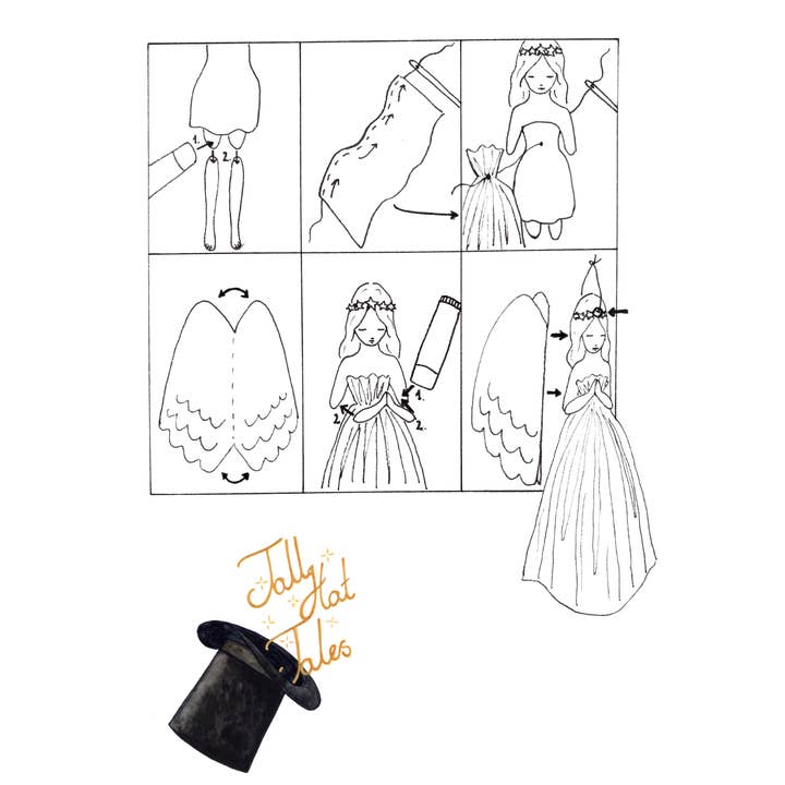 Tall Hat Tales - Wholesale DIY Craft Kit - The Little Match Girl - DIY avec audio2