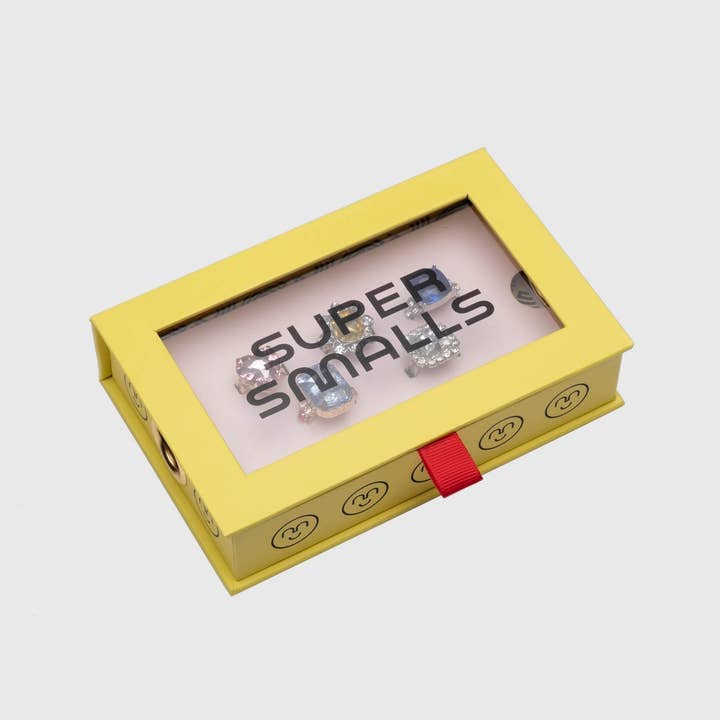 Super Smalls - Wholesale Jewelry Set - Multi-colored Gem Ring Set3