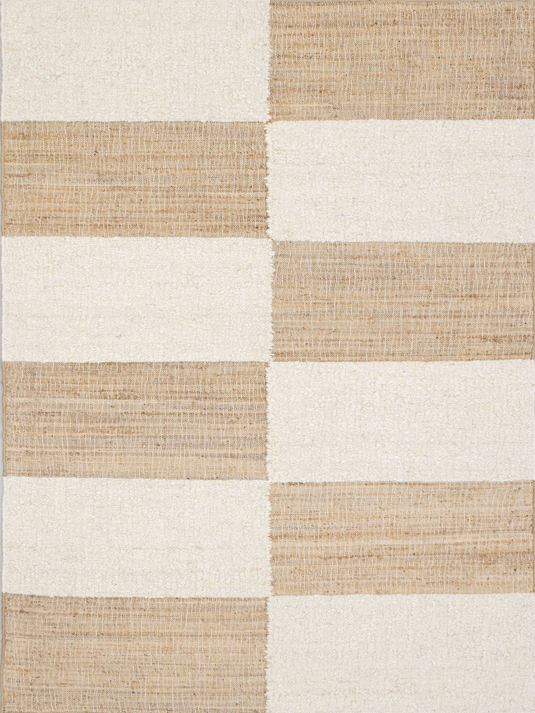 Aesthetic Homes LLC - Wholesale Area Rug - Natural Wool Jute Rug, Ivory Boho Moroccan Hand Woven TN-960