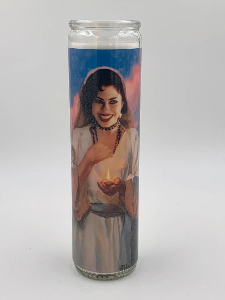 Nancy The Craft Prayer Candle for wholesale by Rustbelt Cooperative