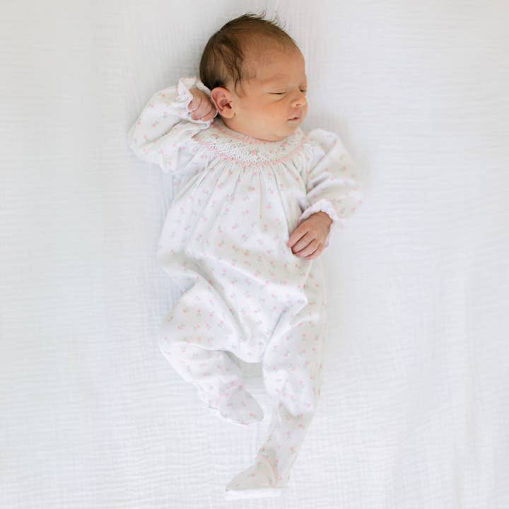 Magnolia Baby - Wholesale Jumpsuit - Baby - Juliette's Classics Bishop Footie0