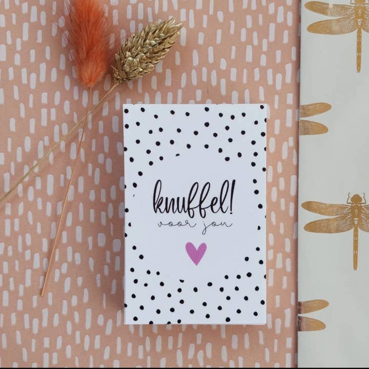 Mini card | cuddle for you for wholesale by Happy Crafting