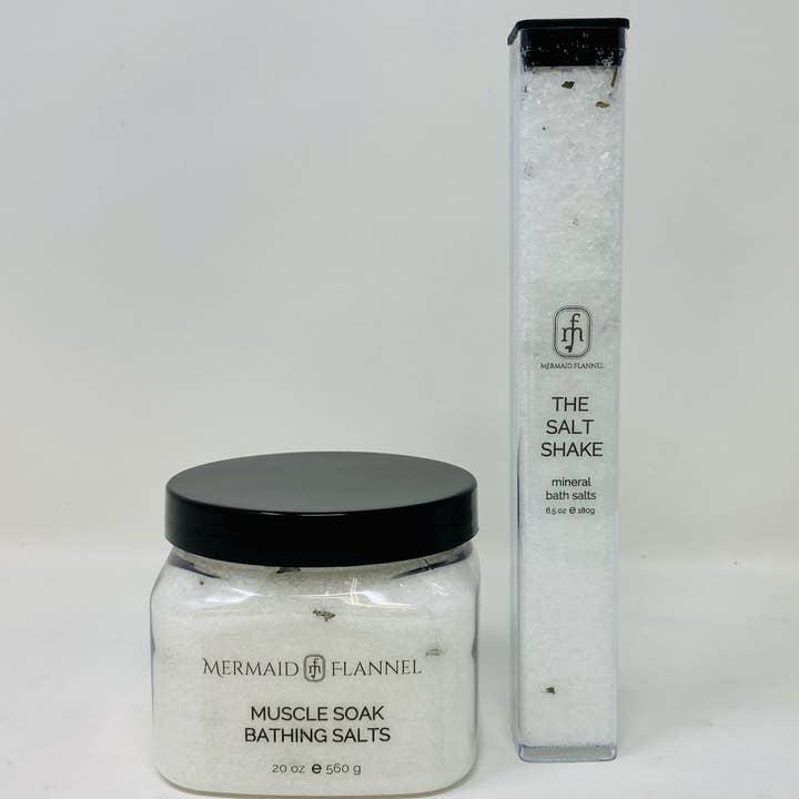 Mermaid Flannel - Wholesale Bath Salts - MUSCLE SOAK SALT SHAKE