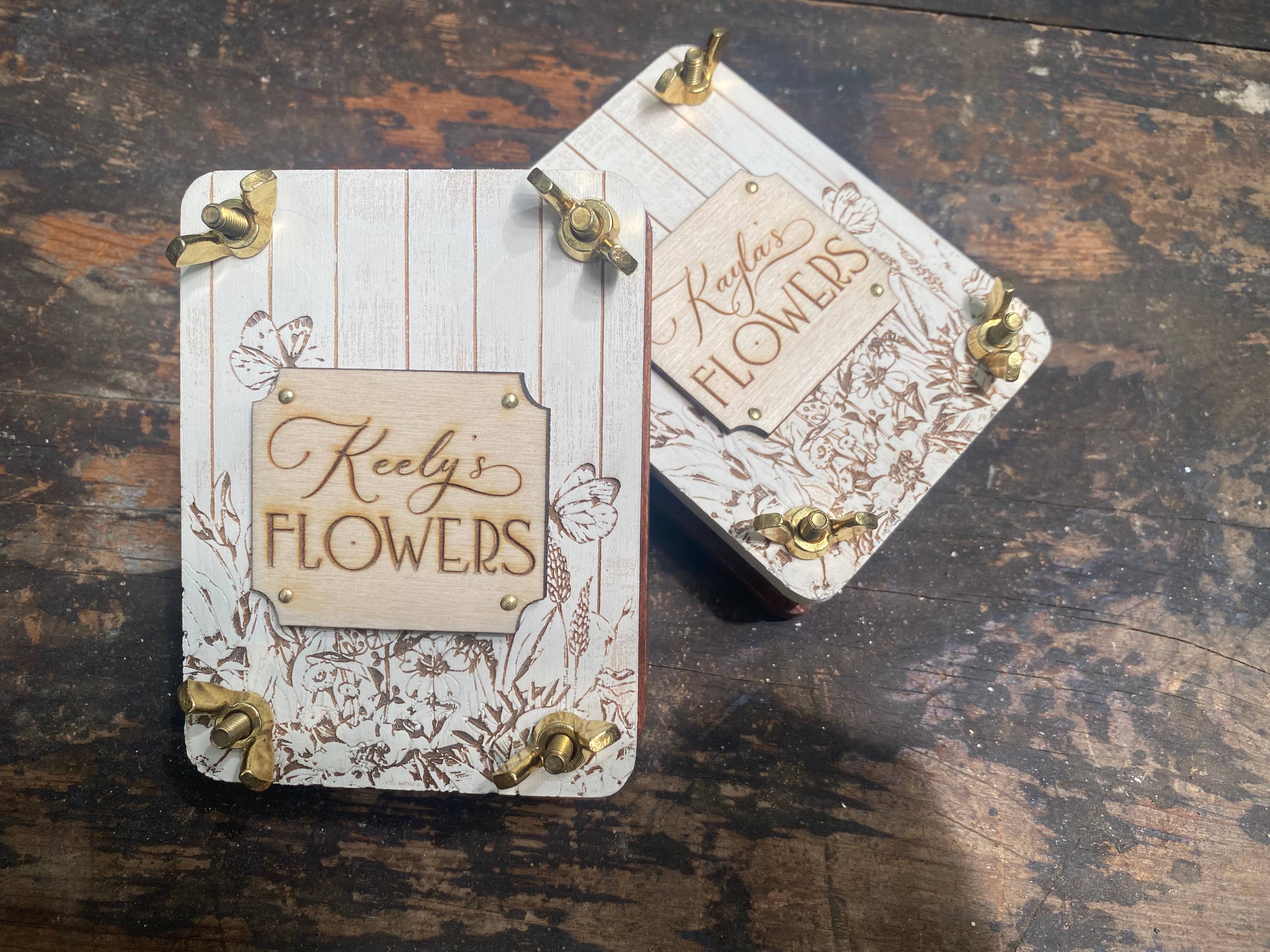 Holly Hills Lane - Wholesale Doe-het-zelf-knutselset - Wilde bloemen & Vlinders Gepersonaliseerde Bloemenpers8