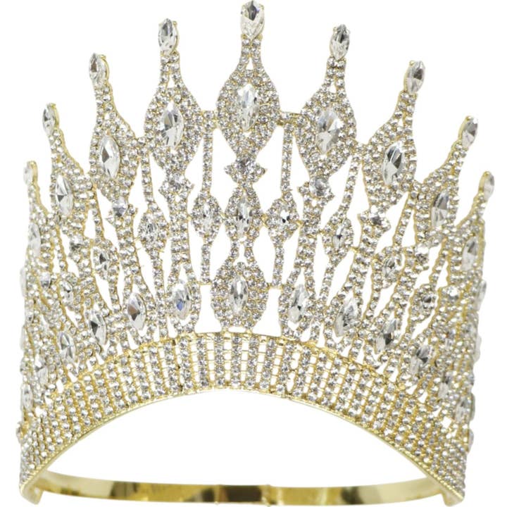 TAPA fashion - Wholesale Tiara - Women's - Crystal Tiara Crown HT0956 (1PC)15