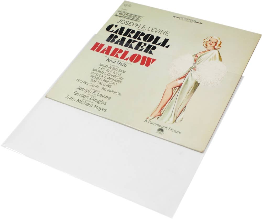 Square Deal Recordings & Supplies - Wholesale Music Accessory - 12" Vinyl LP Record Outer Sleeves 2.5 mil THICK CLEAR BOPP8