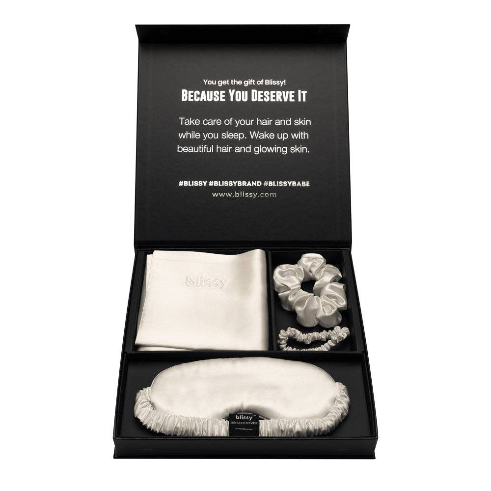 Blissy - Wholesale Bedding Pillowcase/Sham - Blissy Dream Set - White - Standard2