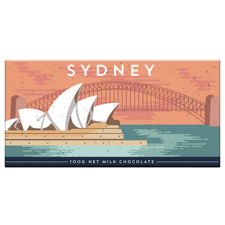 Bloomsberry - Wholesale Chocolate bar - Sydney Opera House (Milk)