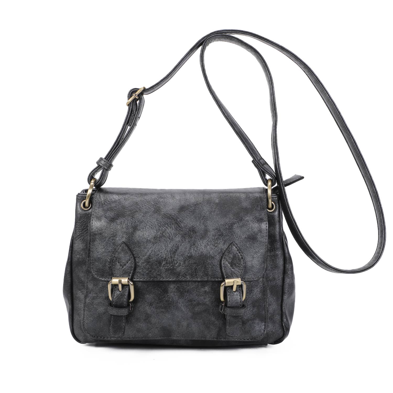 INES DELAURE - Wholesale Shoulder Bag - Women's - Compartmentalized satchel, satchel shape, medium size5