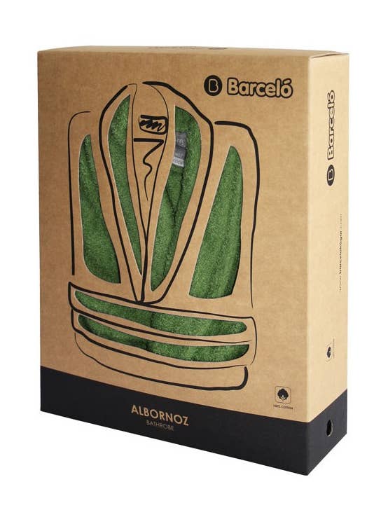 Peignoir à capuche « Olympus » 100% Alg. (Boîte) pour la vente par Barceló Hogar