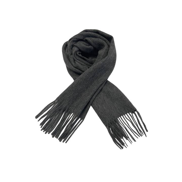 Fashion Scarf World – wholesale Scarf – Unisex – Unisex Plain Wool Tassel Scarf11