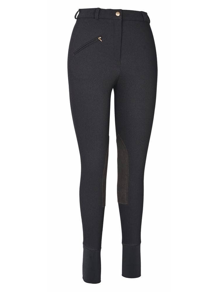 JPC Equestrian - Vente Pantalon – femme - Pantalon d'équitation côtelé TuffRider pour femme7