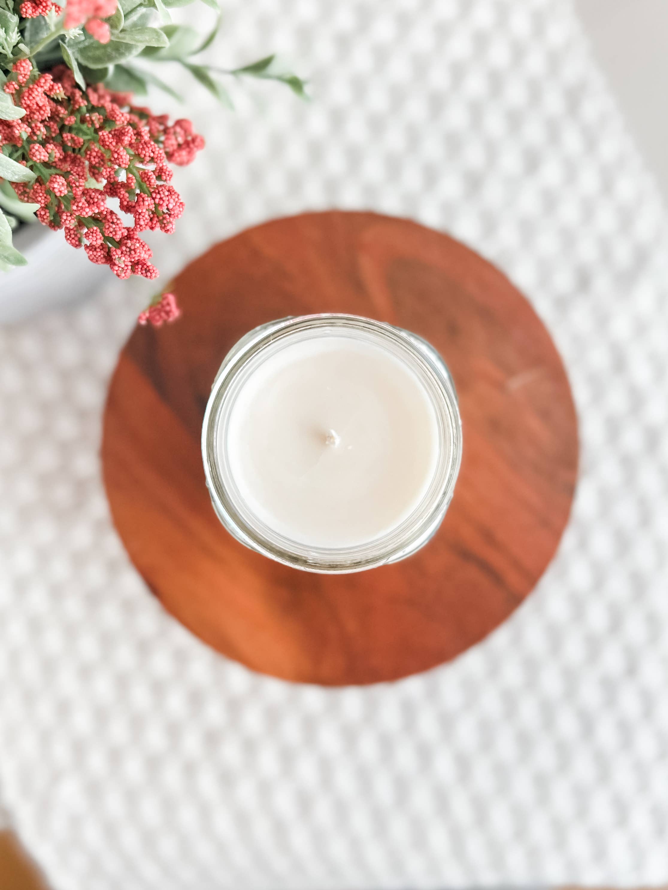 The Rosie Market - Wholesale Jar/Filled Candle - Sunkissed 16oz Mason Jar Candle1