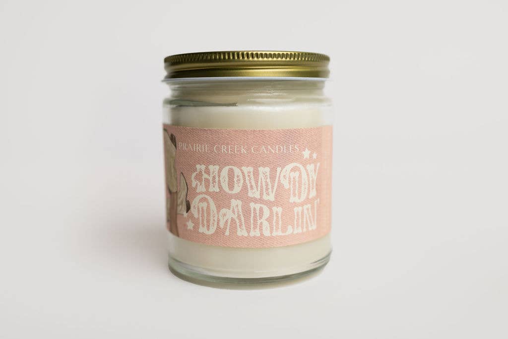 Prairie Creek Candles - Wholesale Car Freshener - Unisex - HOWDY DARLIN' | NON TOXIC SOY WAX CANDLE | FALL COLLECTION2
