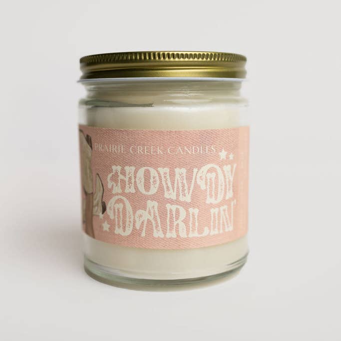 Prairie Creek Candles - Wholesale Car Freshener - Unisex - HOWDY DARLIN' | NON TOXIC SOY WAX CANDLE | FALL COLLECTION2