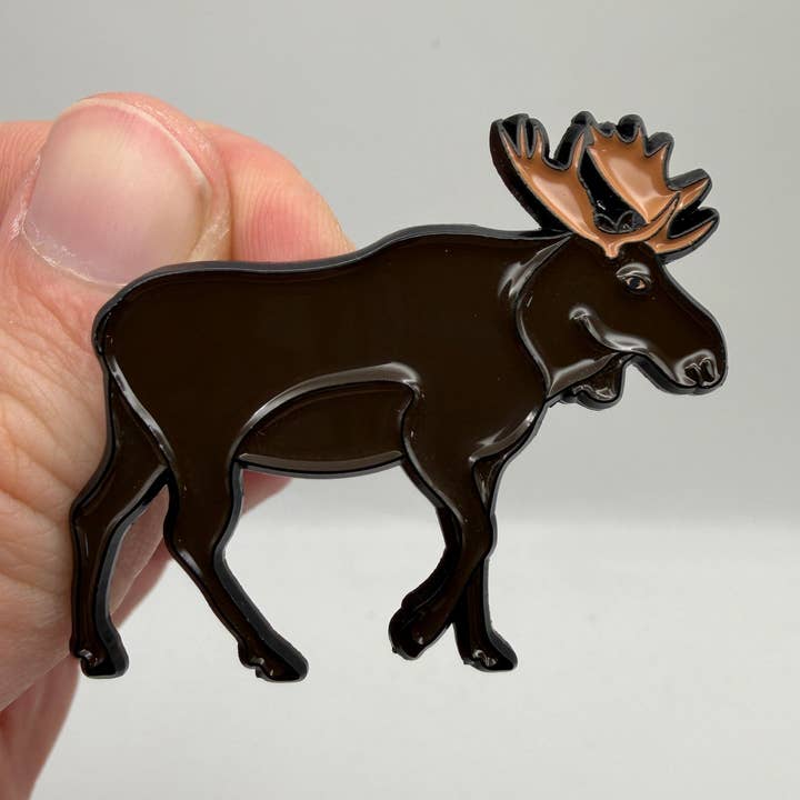 Bull Moose - Pin with Gift Box for wholesale by Hooked Pins