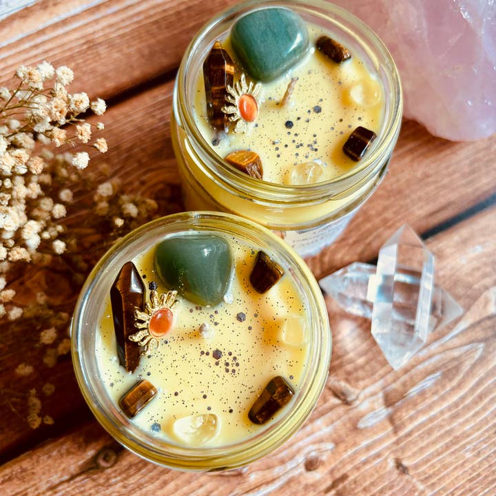 A l'état Naturel - Wholesale Jar/Filled Candle - Confidence candle - Tiare flower