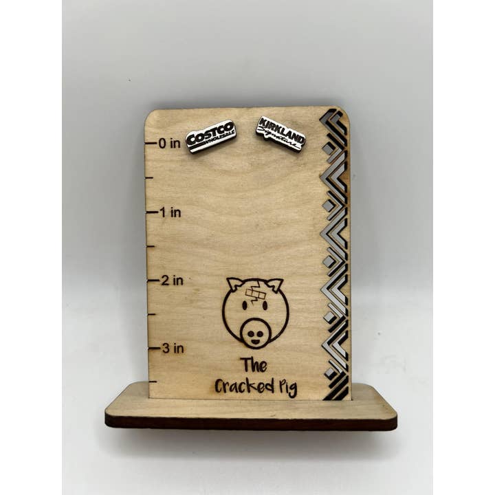 The Cracked Pig - Wholesale Stud/Post Earrings - Costco Studs | Stainless Steel Hardware